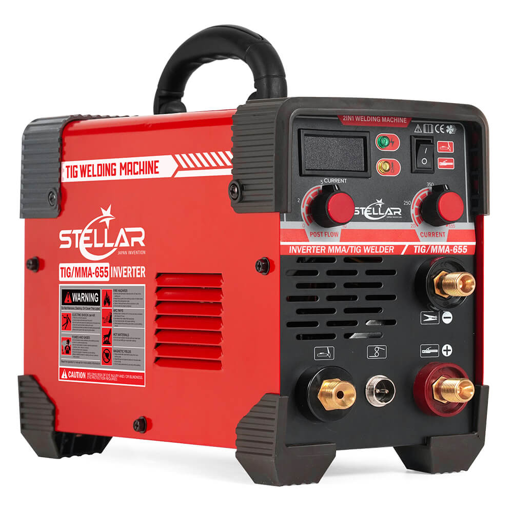 เครื่องเชื่อมอาร์กอน STELLAR รุ่น TIG/MMA-655